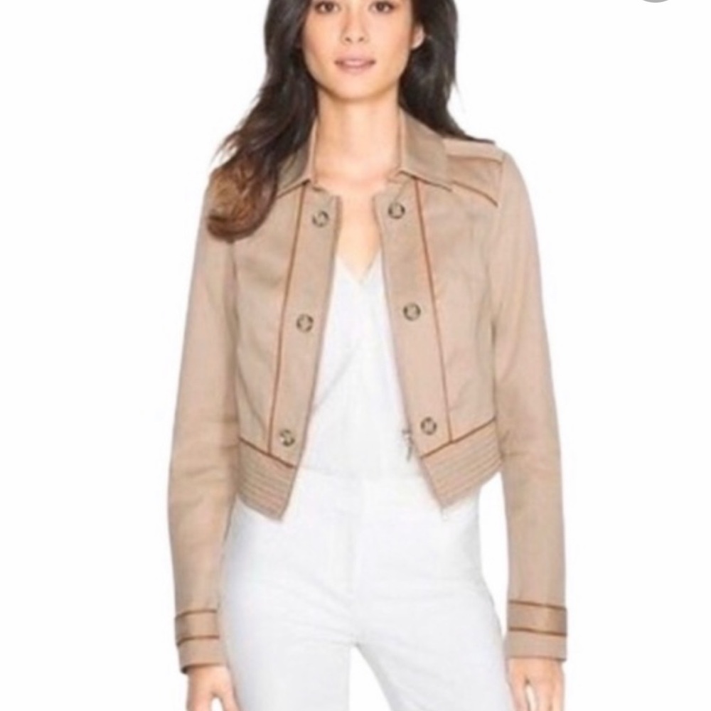 WHBM cropped jacket 🧥